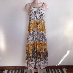 (SOLD) Spell Desert Daisy Strappy in Mustard ~ S